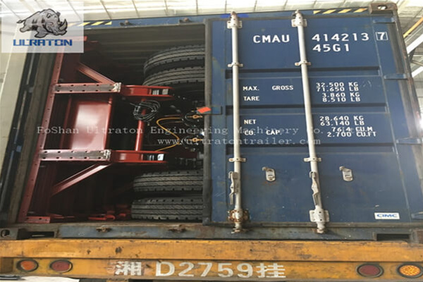 10 Units Of Flatbed Semi Trailer To Vietnam