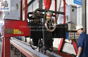 40T Terminal Port Container Truck Semi Trailer