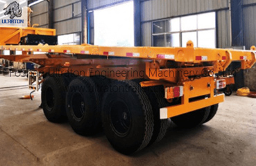 3 axles 60 Ton Semi End Dump Trailer