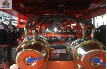 3 axles 60 Ton Semi End Dump Trailer