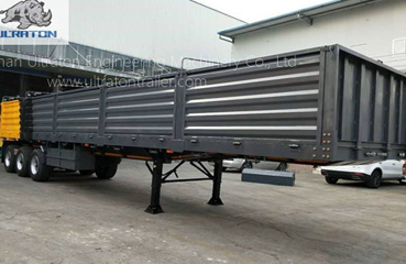 3 Axles 50 Ton Side Wall Semi Trailer