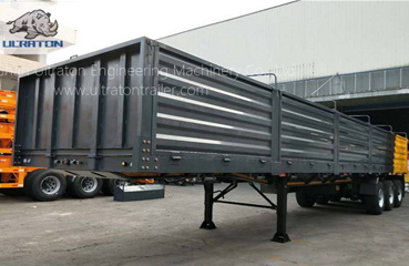 3 Axles 50 Ton Side Wall Semi Trailer