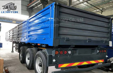 3 Axles 50 Ton Side Wall Semi Trailer