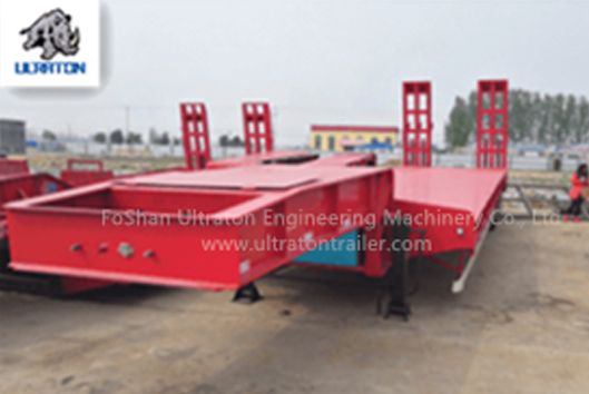 60-150 Ton Low Bed Semi Trailer