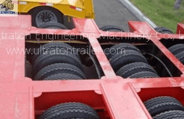 60-150 Ton Low Bed Semi Trailer