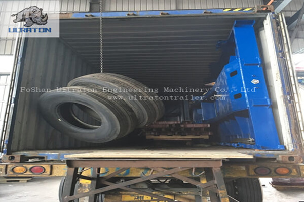 9 Units Of Flatbed Semi Trailer To Tanzania Africa