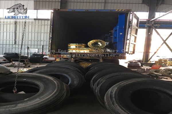 9 Units Of Flatbed Semi Trailer To Tanzania Africa