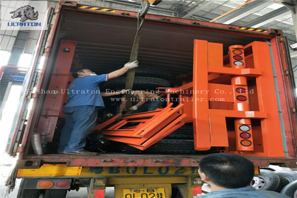 10 Units Of Flatbed Semi Trailer To Tanzania Africa