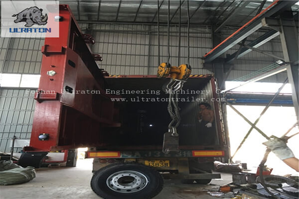 9 Units Of Flatbed Semi Trailer To Vietnam