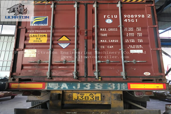 9 Units Of Flatbed Semi Trailer To Vietnam