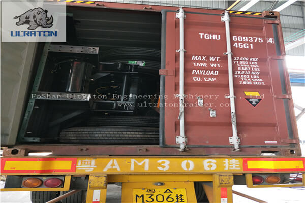 9 Units Of Flatbed Semi Trailer To Tanzania Africa