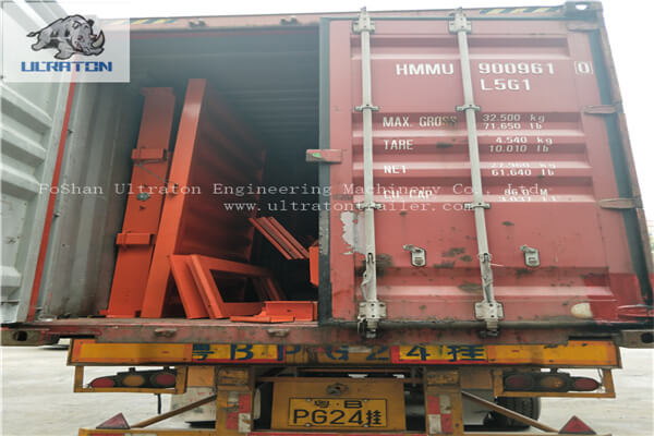 15 Units Of Flatbed Semi Trailer To Uruguay South America