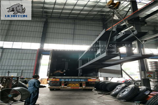 15 Units of Skeleton Semi Trailer to Singapore