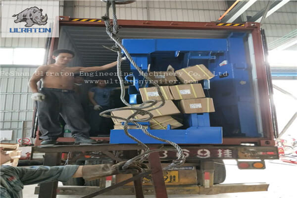 20 Units of Flatbed Semi Trailer and Trailer Parts to Tanzania Africa