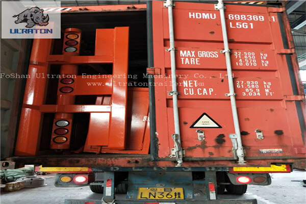 20 Units of Flatbed Semi-Trailer to Tanzania Africa-7