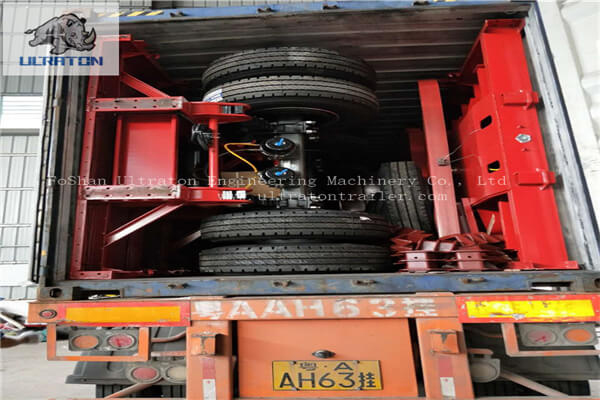 20 Units Of Flatbed Semi Trailer To Tanzania Africa-6