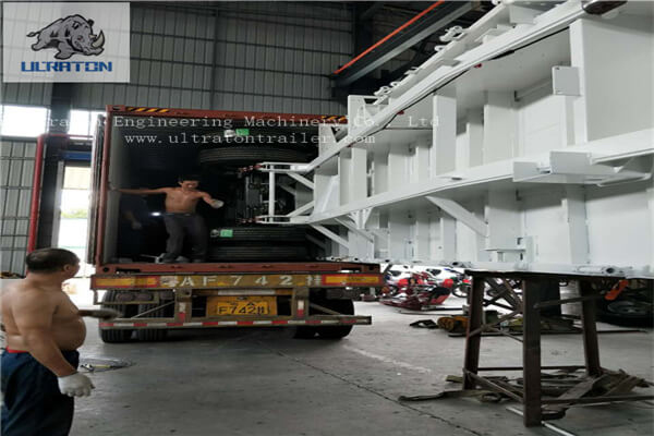 10 Units Of Flatbed Semi Trailer To Tanzania, Africa-4