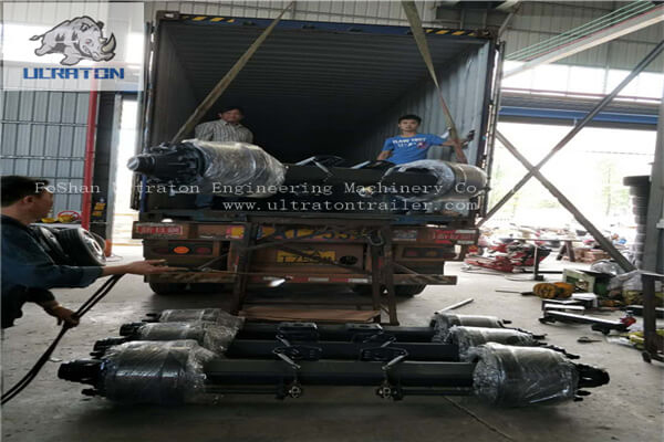150 Group Of Semi Trailer parts To Tanzania, Africa-2