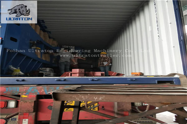 12 Units of Flatbed Semi Trailer to Tanzania Africa-2