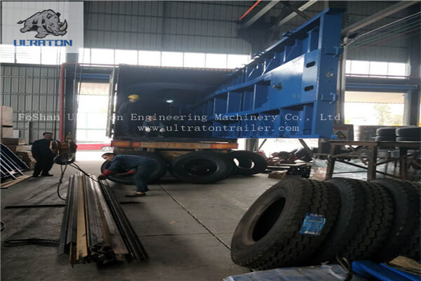 Flatbed Semi Trailer To Mozambique-2